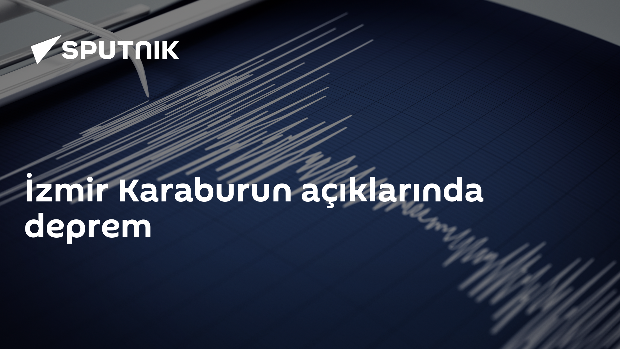 İzmir Karaburun açıklarında deprem