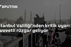 İstanbul Valiliği'nden kritik uyarı: Kuvvetli rüzgar geliyor