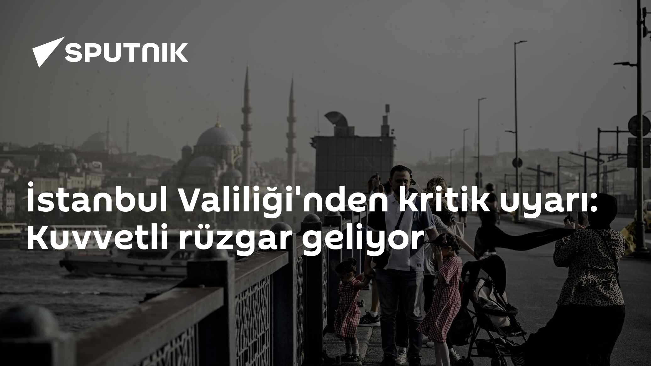 İstanbul Valiliği'nden kritik uyarı: Kuvvetli rüzgar geliyor