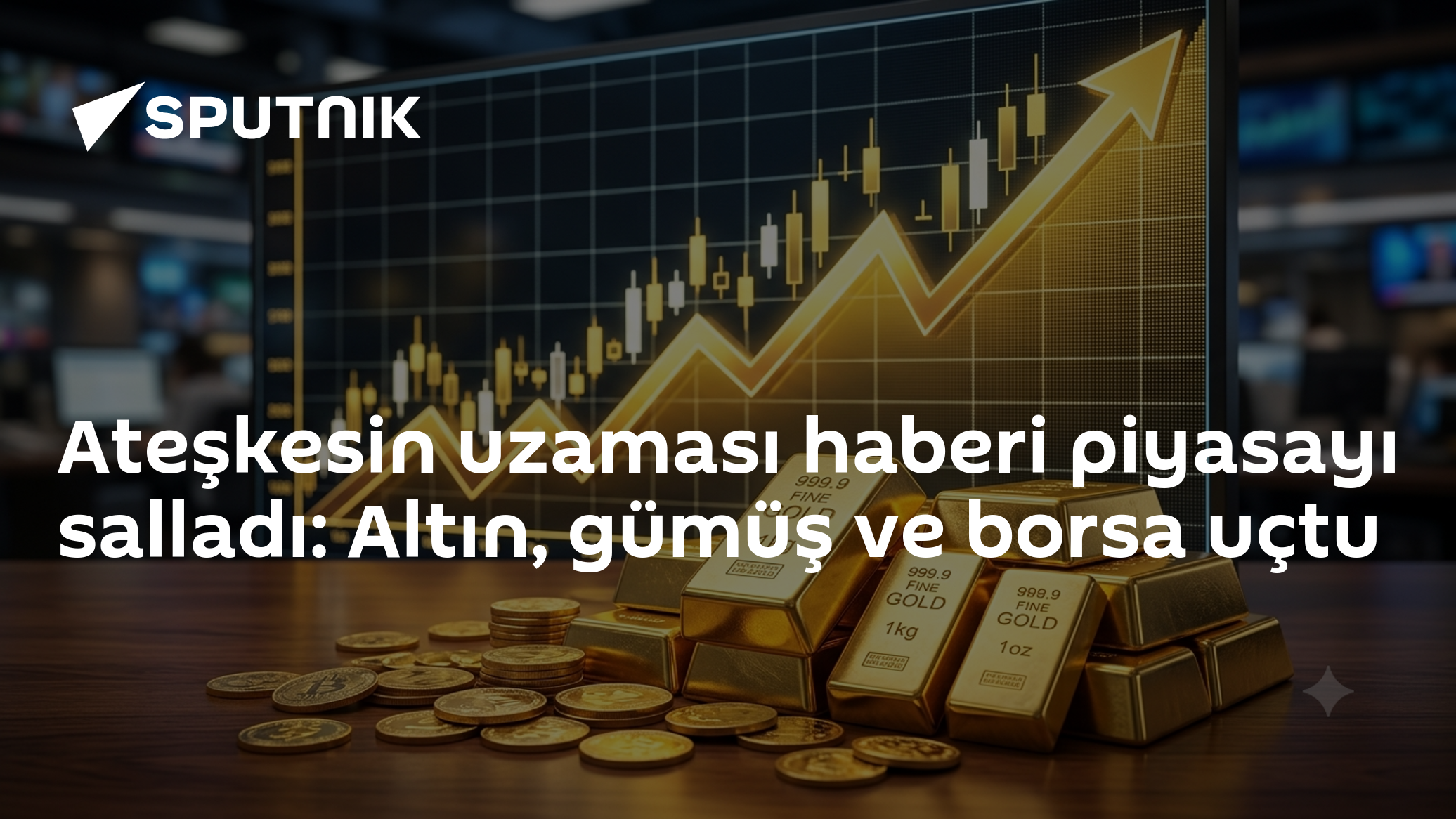 Ateşkesin uzaması haberi piyasayı salladı: Altın, gümüş ve borsa uçtu