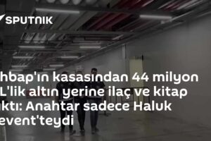 Ahbap'ın kasasından 44 milyon TL'lik altın yerine ilaç ve kitap çıktı: Anahtar sadece Haluk Levent'teydi