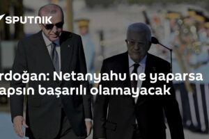 Erdoğan: Netanyahu ne yaparsa yapsın başarılı olamayacak