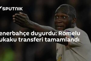 Fenerbahçe duyurdu: Romelu Lukaku transferi tamamlandı