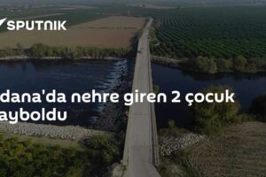 Adana'da nehre giren 2 çocuk kayboldu