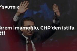 Ekrem İmamoğlu, CHP'den istifa etti