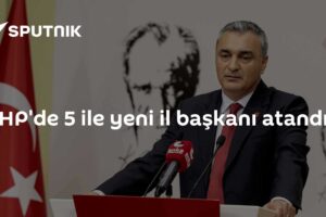 CHP'de 5 ile yeni il başkanı atandı