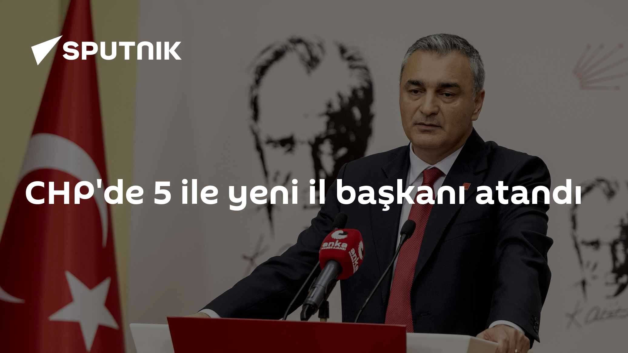 CHP'de 5 ile yeni il başkanı atandı