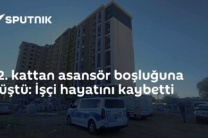 12. kattan asansör boşluğuna düştü: İşçi hayatını kaybetti