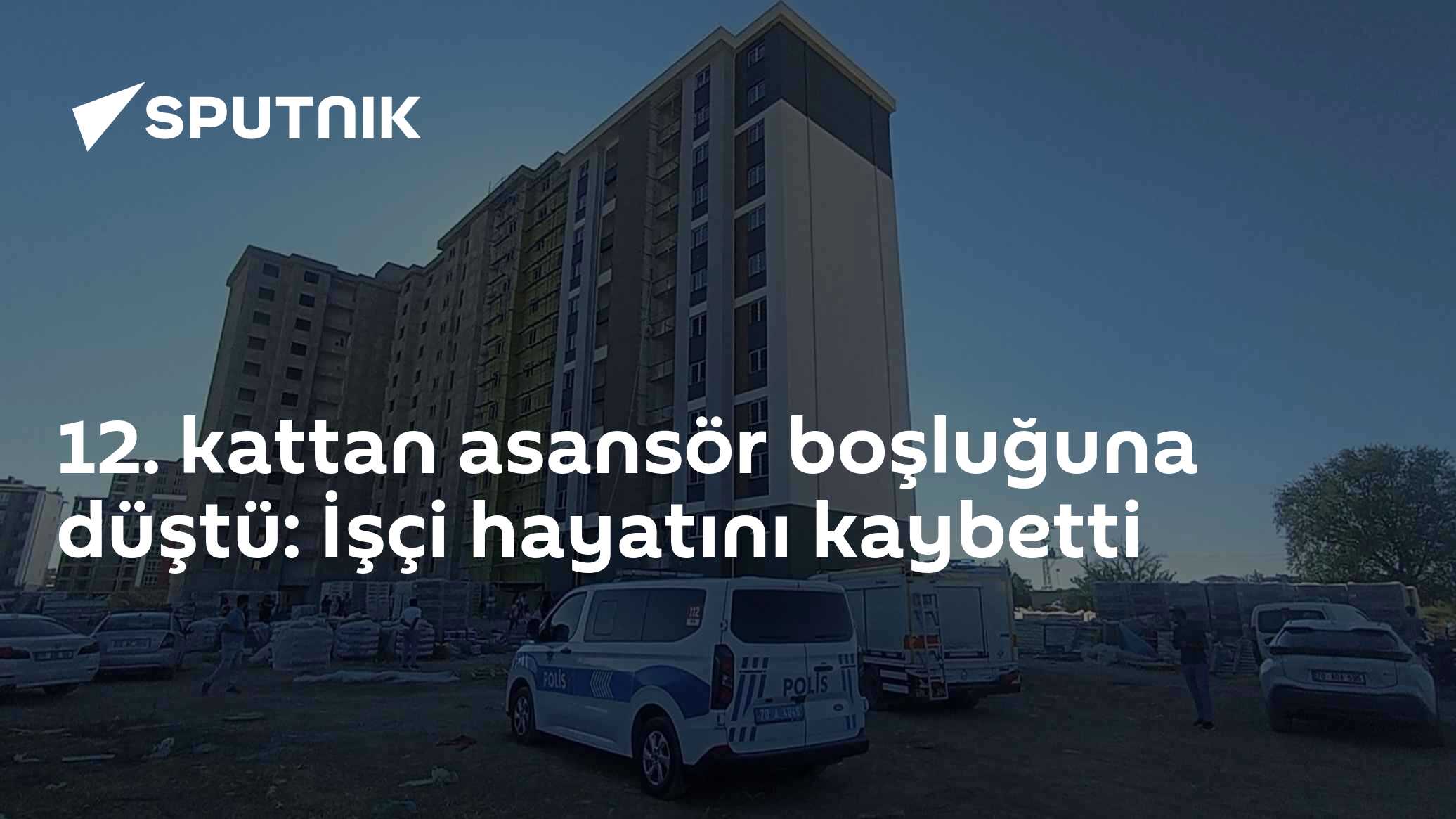 12. kattan asansör boşluğuna düştü: İşçi hayatını kaybetti