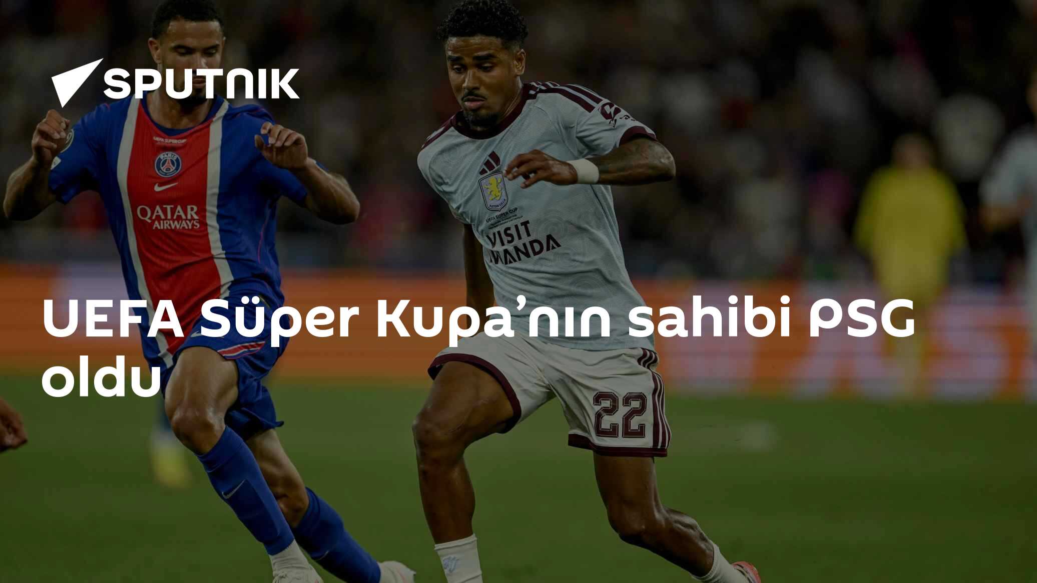 UEFA Süper Kupa’nın sahibi PSG oldu