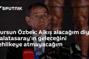 Dursun Özbek: Alkış alacağım diye Galatasaray'ın geleceğini tehlikeye atmayacağım