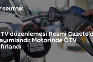 ÖTV düzenlemesi Resmi Gazete'de yayımlandı: Motorinde ÖTV sıfırlandı