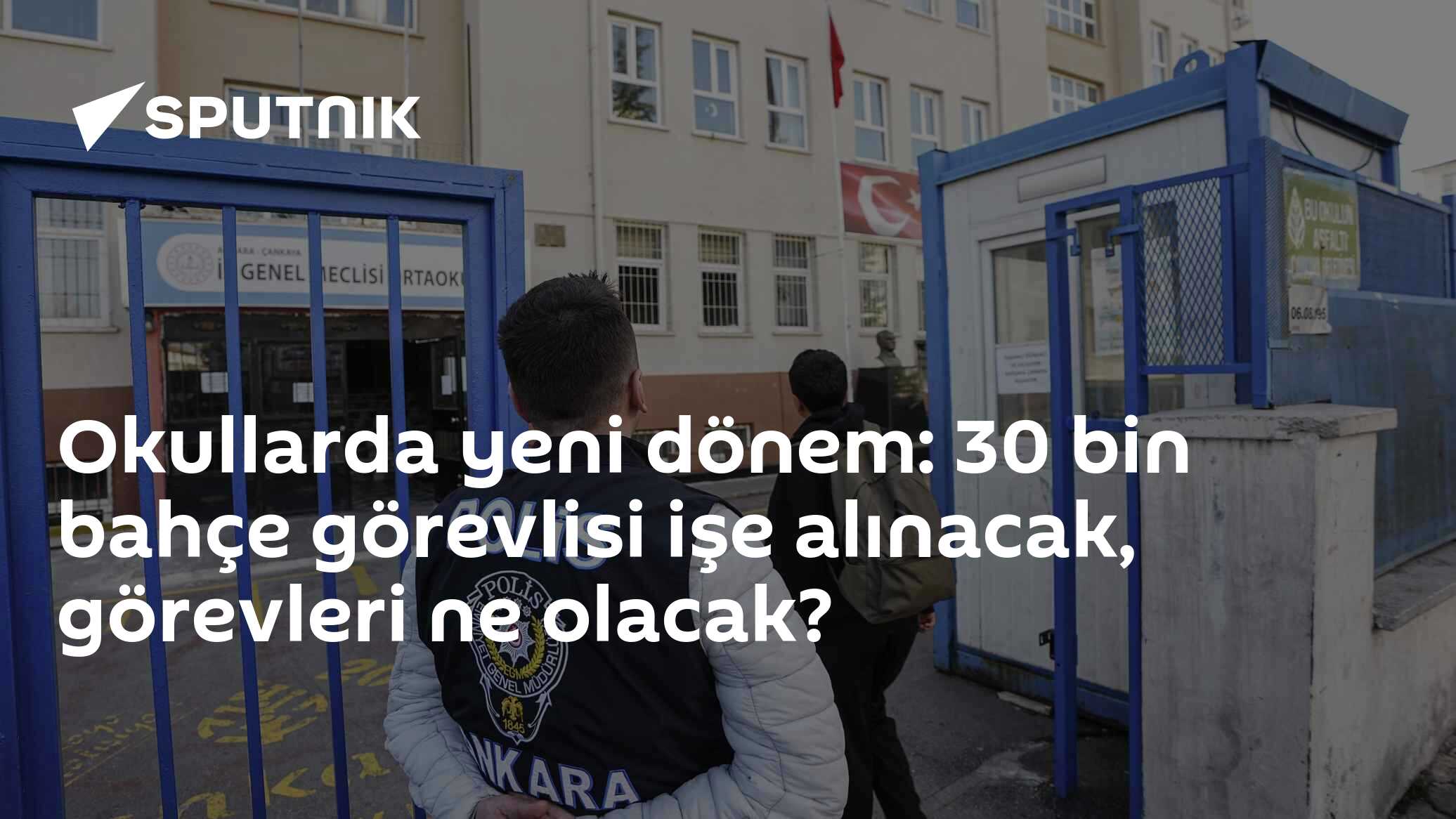 Okullarda yeni dönem: 30 bin bahçe görevlisi işe alınacak, görevleri ne olacak?