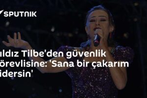 Yıldız Tilbe'den güvenlik görevlisine: 'Sana bir çakarım gidersin'
