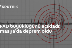 AFAD büyüklüğünü açıkladı: Amasya'da deprem oldu