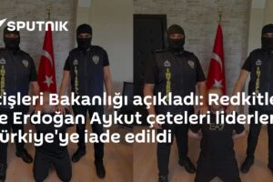 İçişleri Bakanlığı açıkladı: Redkitler ve Erdoğan Aykut çeteleri liderleri Türkiye'ye iade edildi
