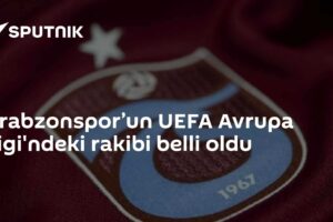 Trabzonspor’un UEFA Avrupa Ligi'ndeki rakibi belli oldu