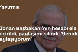 Lübnan Başbakanı'nın hesabı ele geçirildi, paylaşımı silindi: 'Yeniden paylaşıyorum'