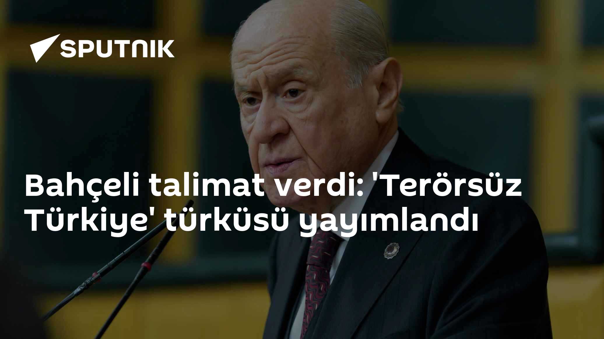 Bahçeli talimat verdi: 'Terörsüz Türkiye' türküsü yayımlandı