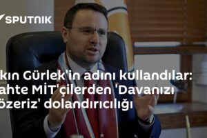 Akın Gürlek'in adını kullandılar: Sahte MİT'çilerden 'Davanızı çözeriz' dolandırıcılığı