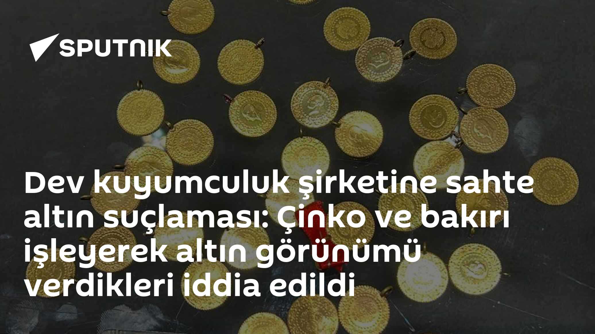 Dev kuyumculuk şirketine sahte altın suçlaması: Çinko ve bakırı işleyerek altın görünümü verdikleri iddia edildi