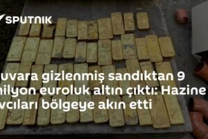 Duvara gizlenmiş sandıktan 9 milyon euroluk altın çıktı: Hazine avcıları bölgeye akın etti