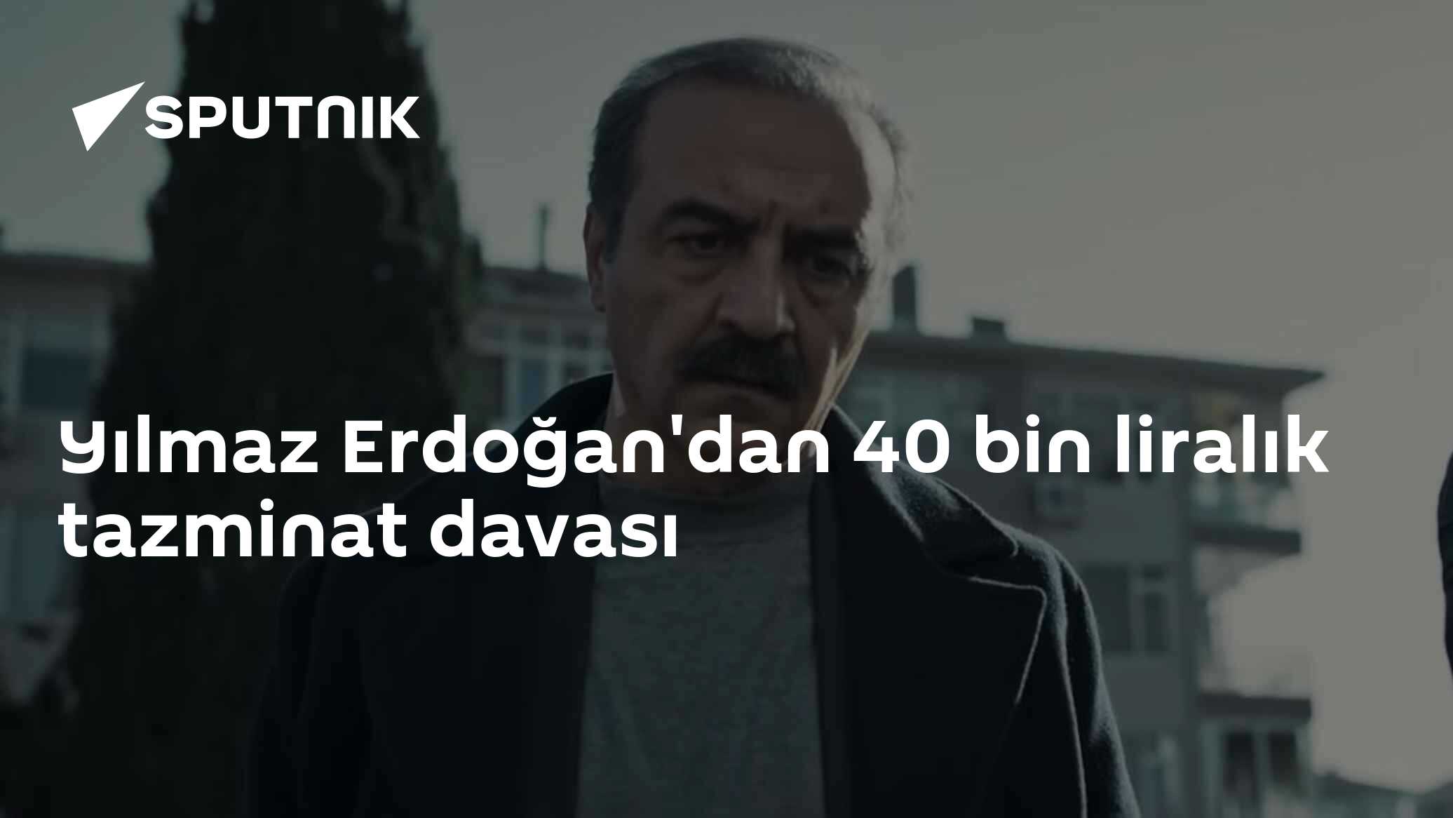 Yılmaz Erdoğan'dan 40 bin liralık tazminat davası