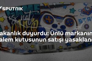 Bakanlık duyurdu: Ünlü markanın kalem kutusunun satışı yasaklandı