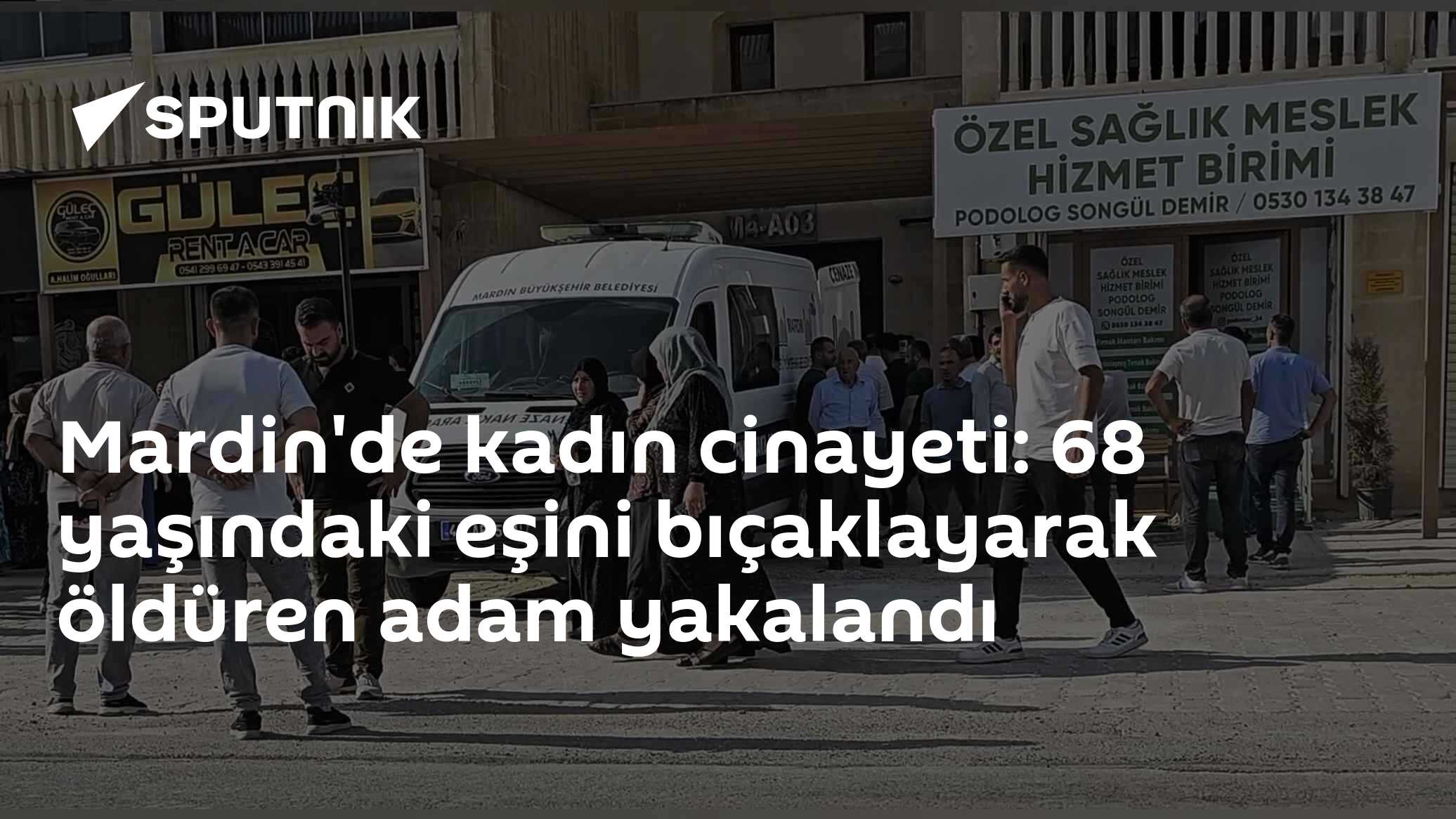 Mardin'de kadın cinayeti: 68 yaşındaki eşini bıçaklayarak öldüren adam yakalandı