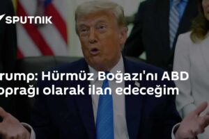 Trump: Hürmüz Boğazı'nı ABD toprağı olarak ilan edeceğim