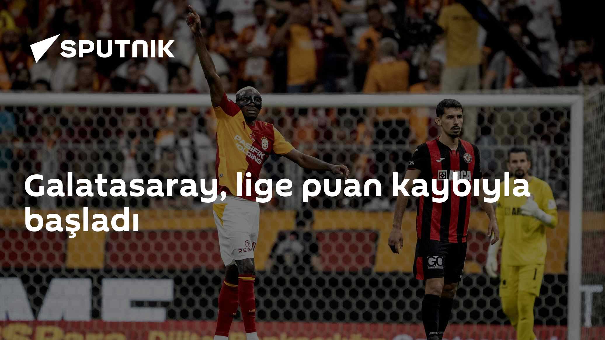 Galatasaray, lige puan kaybıyla başladı