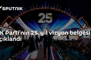 AK Parti’nin 25. yıl vizyon belgesi açıklandı