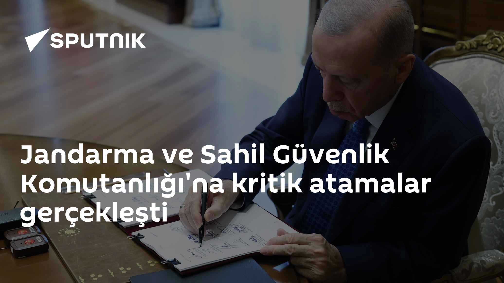 Jandarma ve Sahil Güvenlik Komutanlığı'na kritik atamalar gerçekleşti