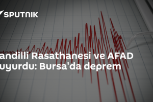 Kandilli Rasathanesi ve AFAD duyurdu: Bursa'da deprem