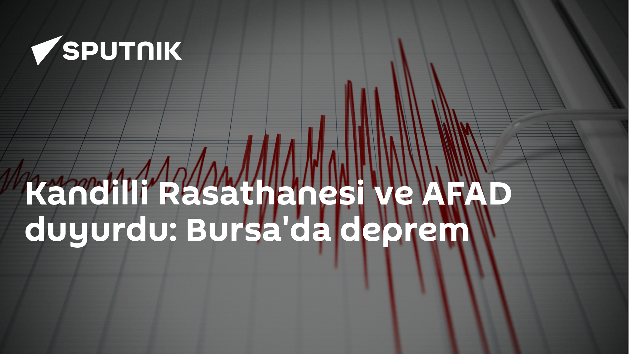 Kandilli Rasathanesi ve AFAD duyurdu: Bursa'da deprem