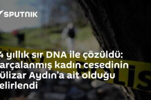 14 yıllık sır DNA ile çözüldü: Parçalanmış kadın cesedinin Gülizar Aydın’a ait olduğu belirlendi