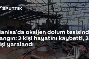 Manisa'da oksijen dolum tesisinde yangın: 2 kişi hayatını kaybetti, 2 kişi yaralandı