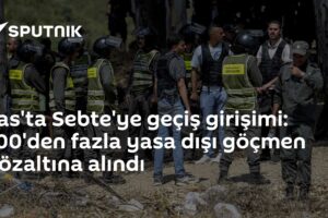 Fas'ta Sebte'ye geçiş girişimi: 100'den fazla yasa dışı göçmen gözaltına alındı