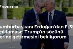 Cumhurbaşkanı Erdoğan'dan F-35 açıklaması: 'Trump'ın sözünü yerine getirmesini bekliyorum'