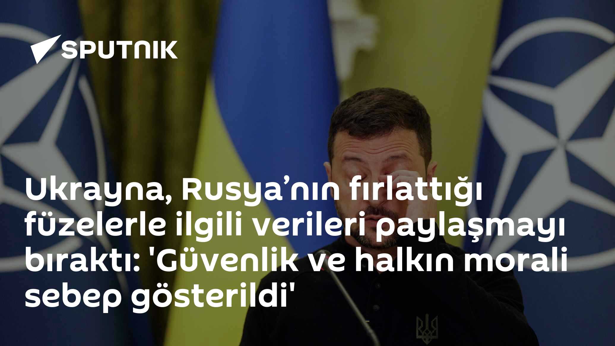 Ukrayna, Rusya’nın fırlattığı füzelerle ilgili verileri paylaşmayı bıraktı: 'Güvenlik ve halkın morali sebep gösterildi'