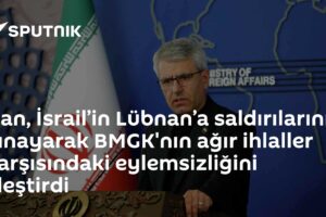 İran, İsrail’in Lübnan’a saldırılarını kınayarak BMGK'nın ağır ihlaller karşısındaki eylemsizliğini eleştirdi