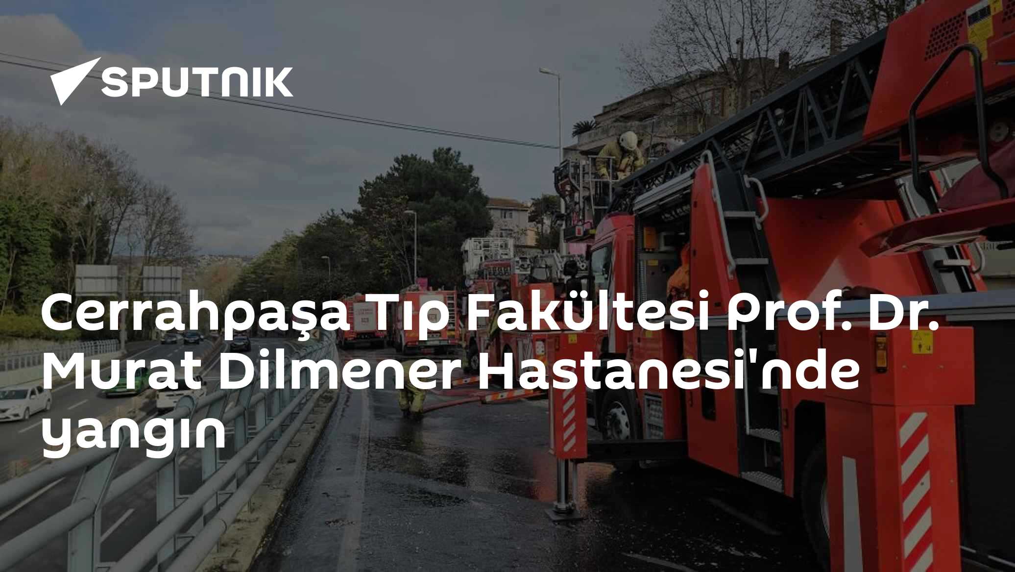 Cerrahpaşa Tıp Fakültesi Prof. Dr. Murat Dilmener Hastanesi'nde yangın