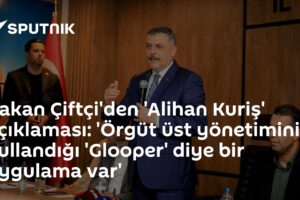 Bakan Çiftçi'den 'Alihan Kuriş' açıklaması: 'Örgüt üst yönetiminin kullandığı 'Glooper' diye bir uygulama var'