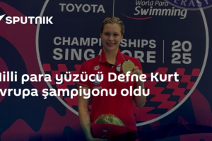 Milli para yüzücü Defne Kurt Avrupa şampiyonu oldu