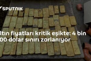 Altın fiyatları kritik eşikte: 4 bin 400 dolar sınırı zorlanıyor