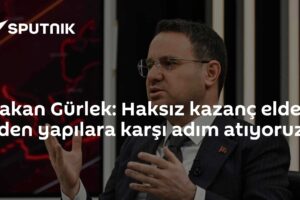 Bakan Gürlek: Haksız kazanç elde eden yapılara karşı adım atıyoruz