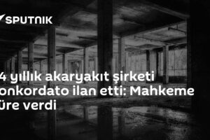 54 yıllık akaryakıt şirketi konkordato ilan etti: Mahkeme süre verdi