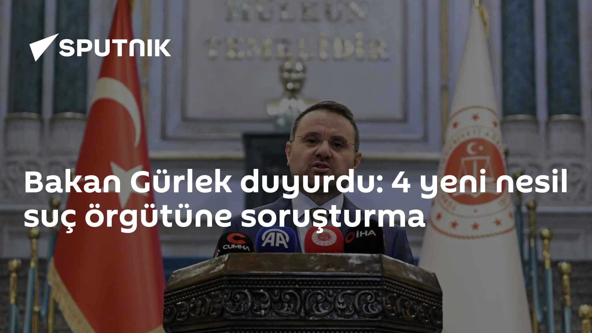 Bakan Gürlek duyurdu: 4 yeni nesil suç örgütüne soruşturma