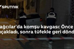 Bağcılar'da komşu kavgası: Önce bıçakladı, sonra tüfekle geri döndü