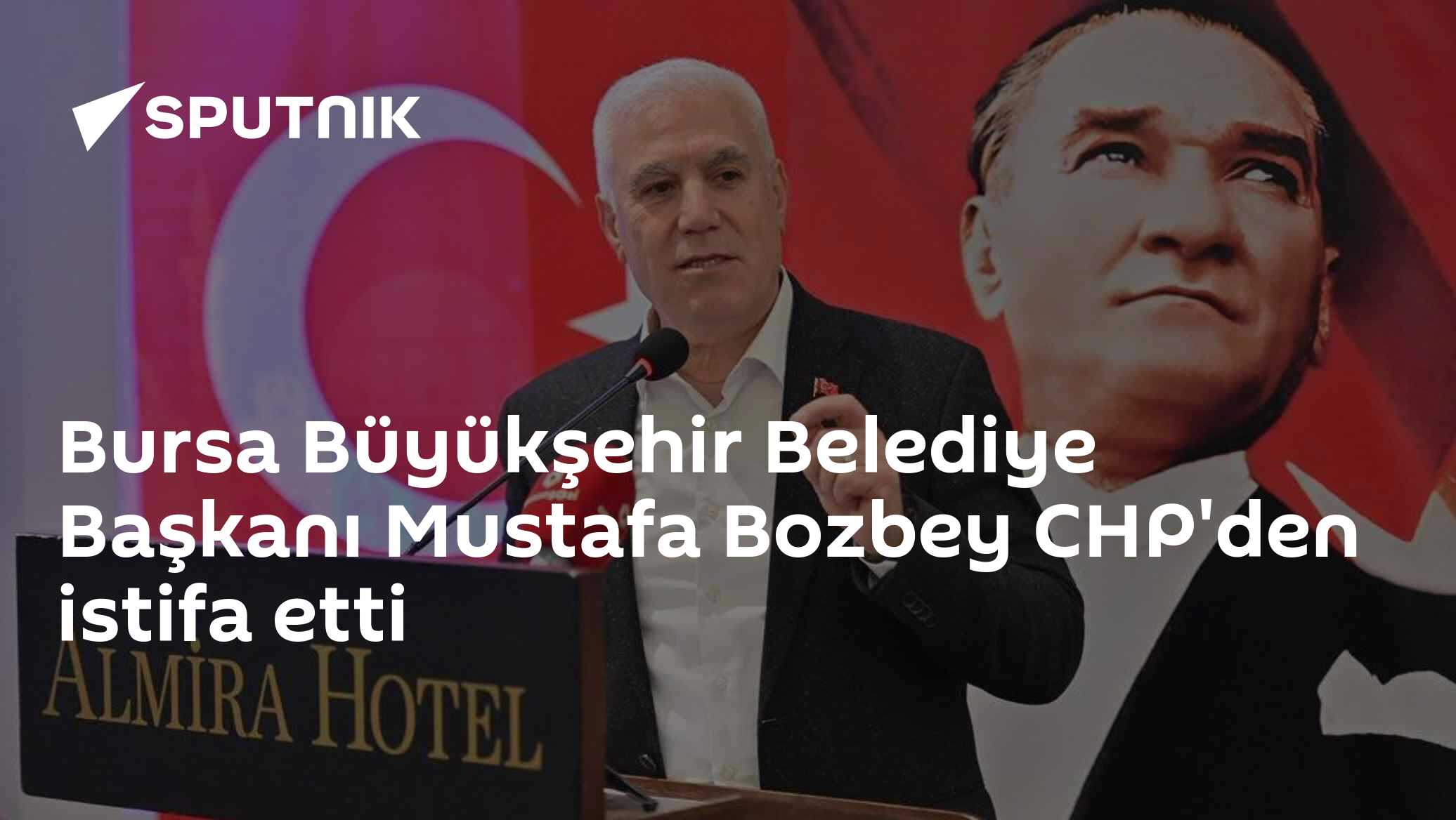 Bursa Büyükşehir Belediye Başkanı Mustafa Bozbey CHP'den istifa etti